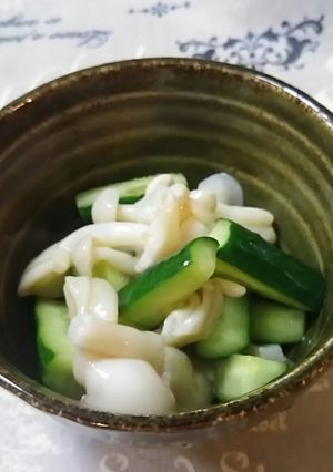 胡瓜とブナピーの中華風フレッシュマリネ♪-レシピのメイン写真