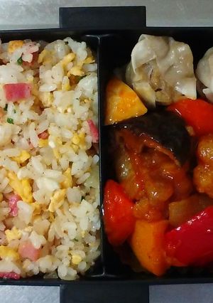 お弁当に一人分チャーハン-レシピのメイン写真