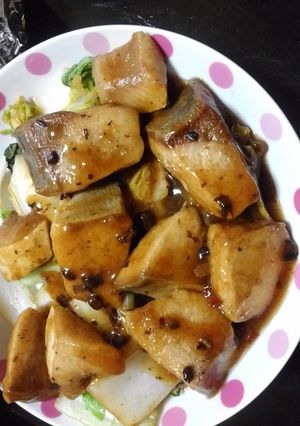ぶりのトウチあんかけ-レシピのメイン写真