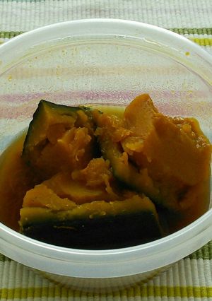 ★野菜の副菜★カボチャの甘煮-レシピのメイン写真