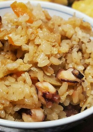 やっぱり生鮹で作るたこ飯が一番うまい♪-レシピのメイン写真