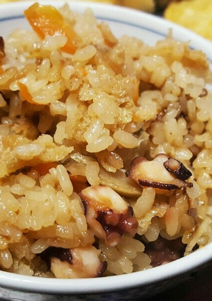 やっぱり生鮹で作るたこ飯が一番うまい♪-レシピのメイン写真