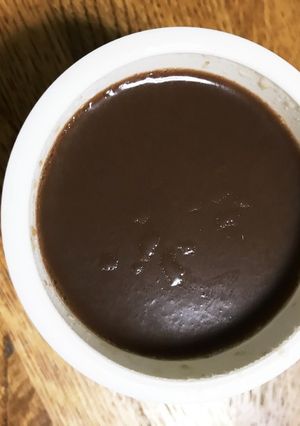 チョコプリン風寒天-レシピのメイン写真