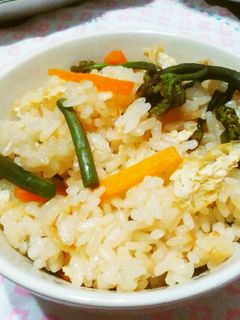 春の味♪ワラビの炊き込みご飯-レシピのメイン写真