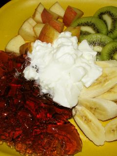 赤ワインフルーツゼリー&牛乳ゼリー☆-レシピのメイン写真