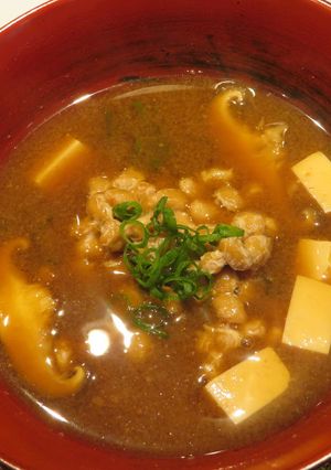 豆腐と椎茸の納豆汁-レシピのメイン写真