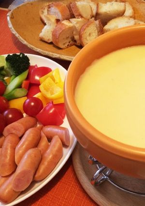 おいしい！楽しい！簡単☆チーズフォンデュ-レシピのメイン写真