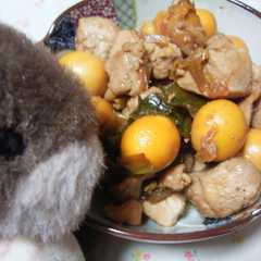 ✿鶏の香味煮ーきんかん入りー✿-レシピのメイン写真