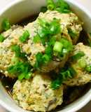 簡単作り置きにも！大葉入り照り焼き鶏団子