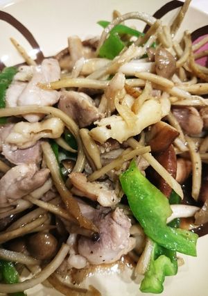 鶏肉とピーマンのガーリック炒め-レシピのメイン写真