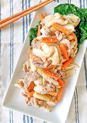 食べ過ぎ注意♡豚肉のうまうま味噌炒め-レシピのメイン写真