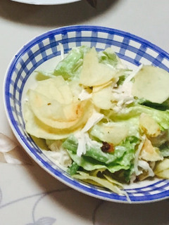 ポテチのサラダ-レシピのメイン写真