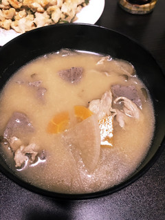 大学生が作る簡単豚汁-レシピのメイン写真