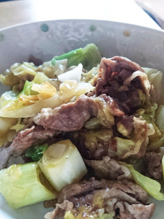 豚肉とキャベツの塩にんにく炒め-レシピのメイン写真