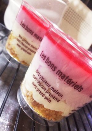 ブルーベリーのレアチーズケーキ4層!!!-レシピのメイン写真