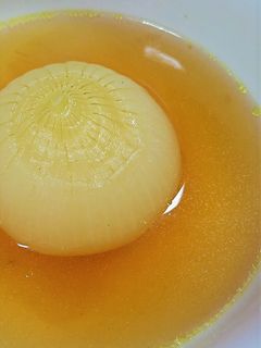 新玉ねぎの丸ごとスープ♡-レシピのメイン写真