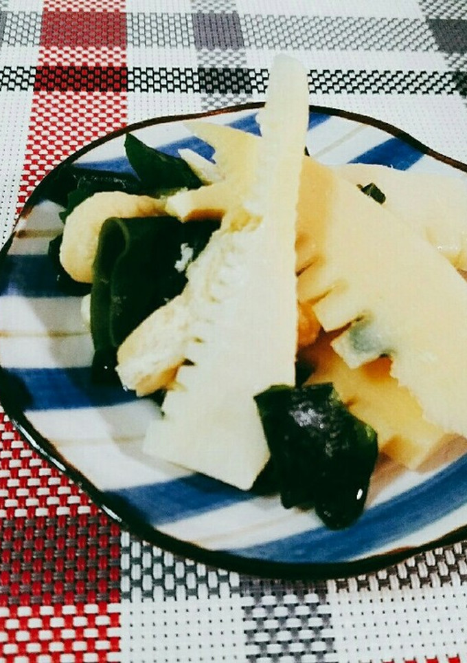 タケノコとワカメのさっと煮♡♡♡-レシピのメイン写真