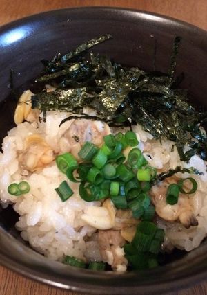 あさり飯(深川炊込み風)-レシピのメイン写真