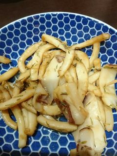 癖になる味~醤油香るイカのタイム炒め-レシピのメイン写真