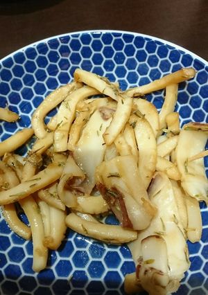 癖になる味～醤油香るイカのタイム炒め-レシピのメイン写真