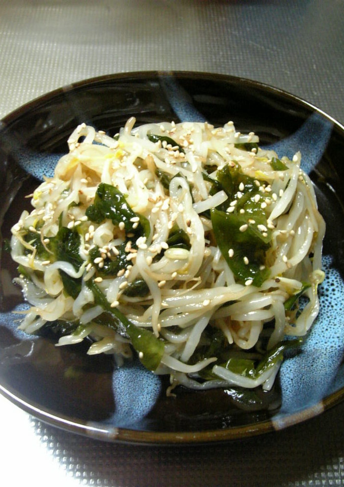 もやしのごま油和え-レシピのメイン写真