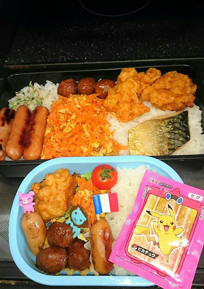 今日も旦那弁、幼稚園弁424-レシピのメイン写真