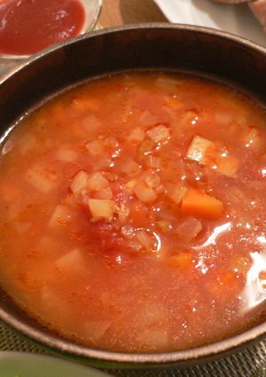 かぶ*野菜たっぷりスープ☆ミネストローネ-レシピのメイン写真