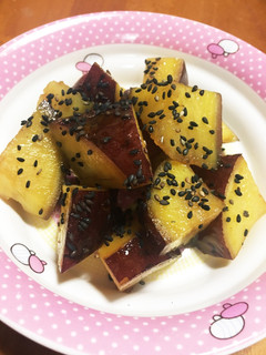 揚げないレンジで作る大学芋(^^)-レシピのメイン写真