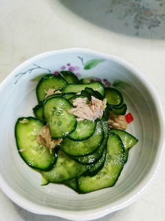 簡単これ料理?胡瓜とツナのからし醤油和え-レシピのメイン写真