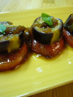 トマトとナスのステーキ~オニオンソース-レシピのメイン写真
