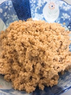 簡単 しっとり✨生姜たっぷり鶏そぼろ-レシピのメイン写真