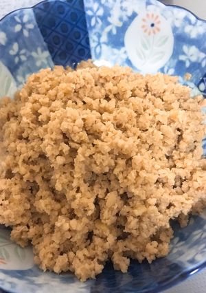 簡単　しっとり✨生姜たっぷり鶏そぼろ-レシピのメイン写真