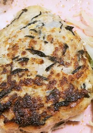 厚揚げで水切り不要ひじき入豆腐ハンバーグ-レシピのメイン写真
