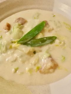 フライパンで簡単!白菜と鶏のクリーム煮♡-レシピのメイン写真