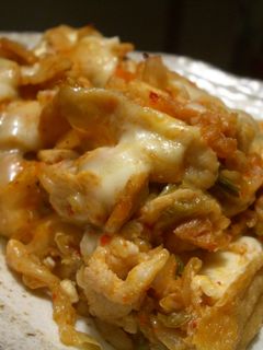 厚揚げ乗っけシリーズ☆豚キムチーズ-レシピのメイン写真