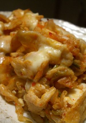 厚揚げ乗っけシリーズ☆豚キムチーズ-レシピのメイン写真