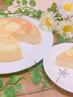 炊飯器で簡単プリンケーキ-レシピのメイン写真