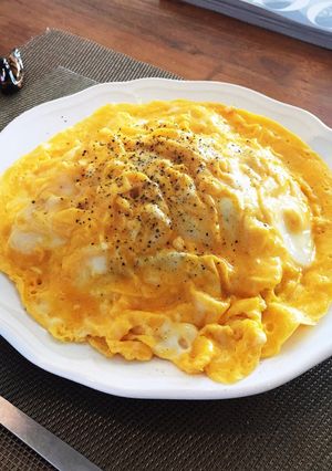 ふわふわ！とろ〜り！簡単オムライス♡-レシピのメイン写真