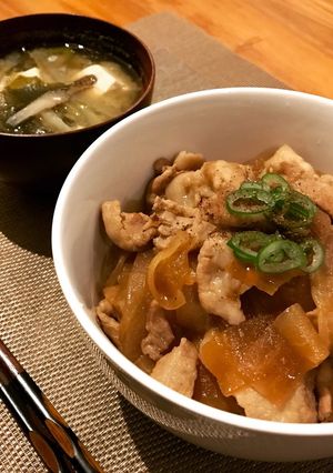 簡単！トロッととろける豚バラ大根丼♡-レシピのメイン写真