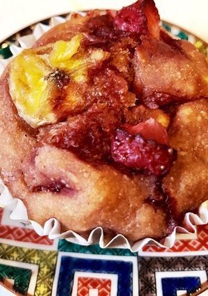 生いちごと完熟バナナのカップケーキ-レシピのメイン写真