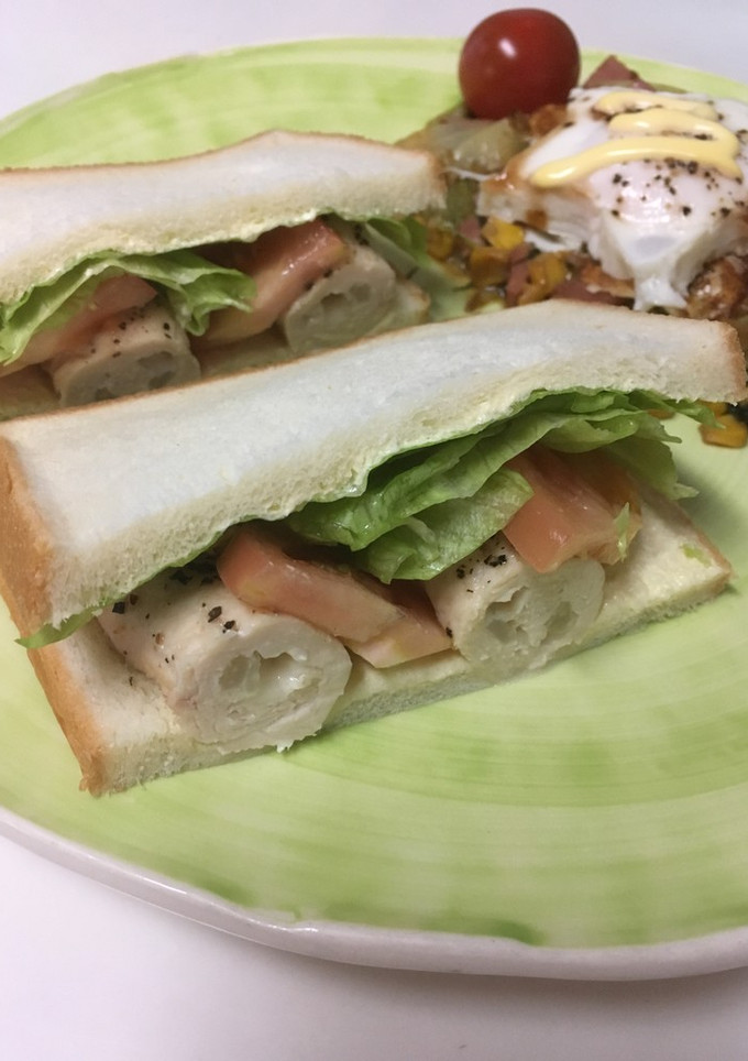 ささみとセロリとチーズのサンド-レシピのメイン写真