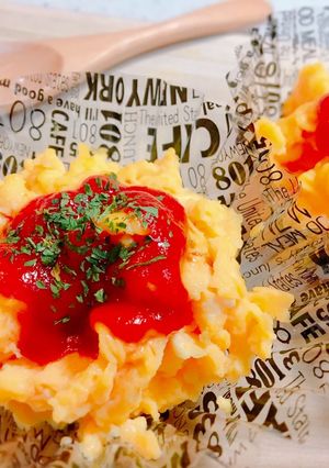 お弁当に＊とろりん＊スクランブルエッグ-レシピのメイン写真