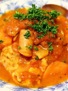 チキンとソーセージのトマト煮込み-レシピのメイン写真