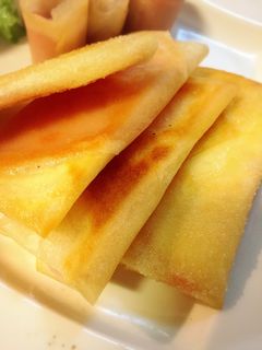 ハムとスライスチーズの春巻き-レシピのメイン写真