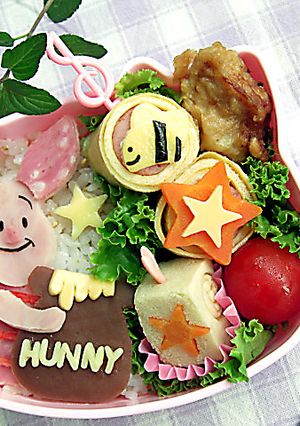 ピグレット キャラ弁♪-レシピのメイン写真