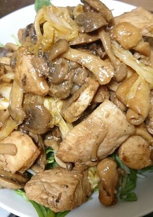 ヨネ家の鶏ムネさんのソースマヨ焼き-レシピのメイン写真