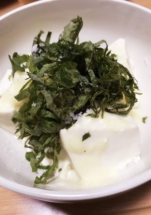 うんまーい☆温奴チーズ大葉がけ-レシピのメイン写真