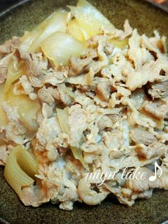 男子喜ぶ〜牛丼♪-レシピのメイン写真