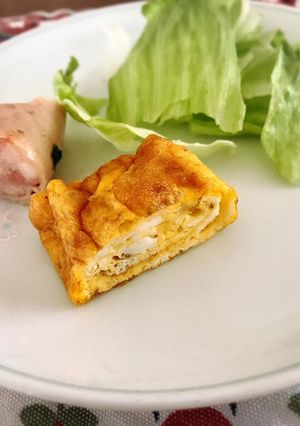 チーズ香る☆イタリア風たまご焼き-レシピのメイン写真