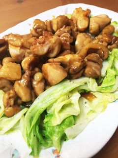 春キャベツと鶏もも肉のスタミナ焼き-レシピのメイン写真